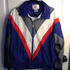 VTG Vizoy Men's Retro Windbreaker; "M", Old School/Captain America Vibes, 1980's